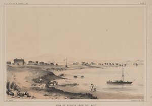 Blick auf Benicia von Westen, 1856